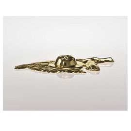 Golden classic design plastic coffin decoration accessories factory price PF01